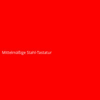 Mittelmäßige Stahl-Tastatur