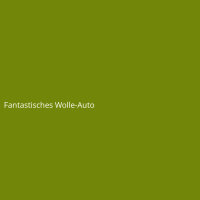 Fantastisches Wolle-Auto