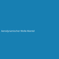 Aerodynamischer Wolle-Mantel