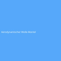 Aerodynamischer Wolle-Mantel