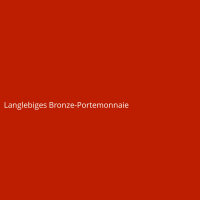 Langlebiges Bronze-Portemonnaie