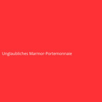 Unglaubliches Marmor-Portemonnaie