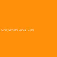 Aerodynamische Leinen-Flasche