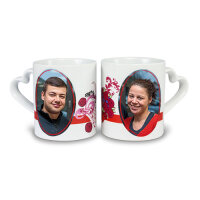 Partnertasse DUO inkl. Wunschdruck 2 Tassen Set